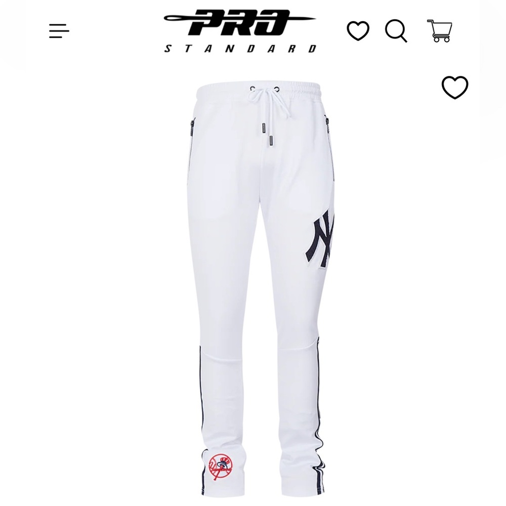 ProStandard Luxury Athletic Collection OL MLB Yankees Men’s KnitTrackPant size S